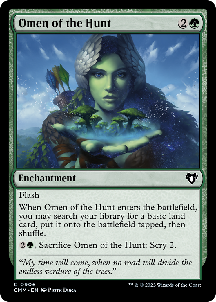 Omen of the Hunt [Commander Masters] | Lots Moore NSW