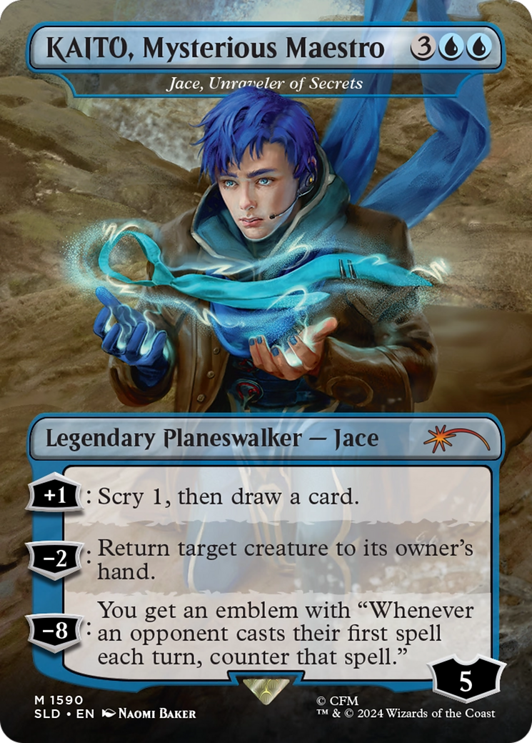 KAITO, Mysterious Maestro - Jace, Unraveler of Secrets [Secret Lair Drop Series] | Lots Moore NSW