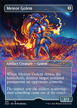 Meteor Golem (Borderless) [Secret Lair Drop Series] | Lots Moore NSW