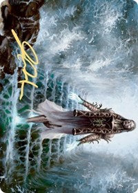 Karfell Harbinger Art Card (Gold-Stamped Signature) [Kaldheim Art Series] | Lots Moore NSW