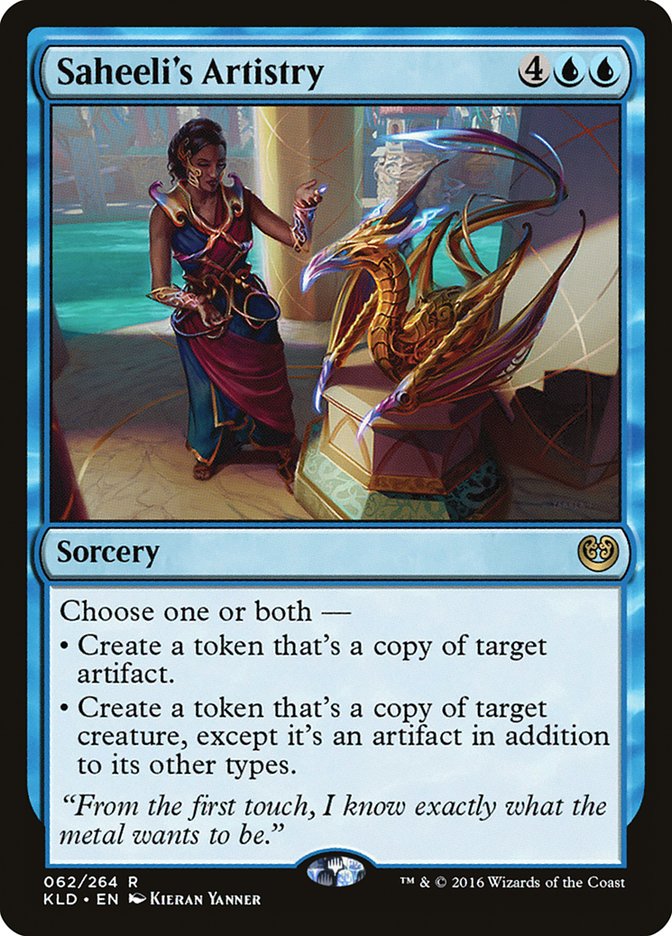 Saheeli's Artistry [Kaladesh] | Lots Moore NSW