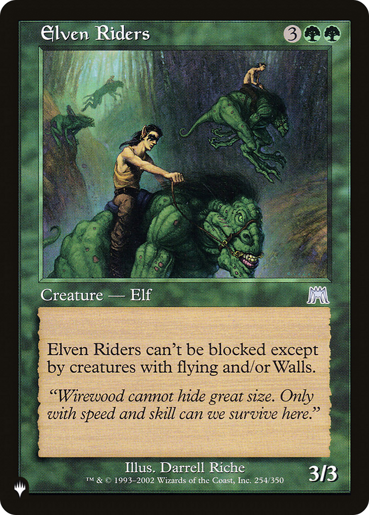 Elven Riders [The List Reprints] | Lots Moore NSW