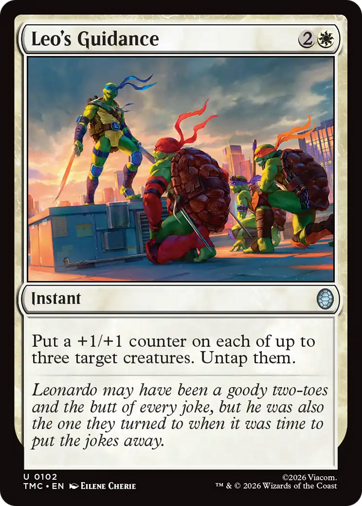 Leo's Guidance [Teenage Mutant Ninja Turtles Commander] | Lots Moore NSW