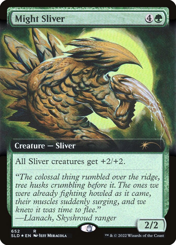 Might Sliver (Extended Art) [Secret Lair Drop Promos] | Lots Moore NSW
