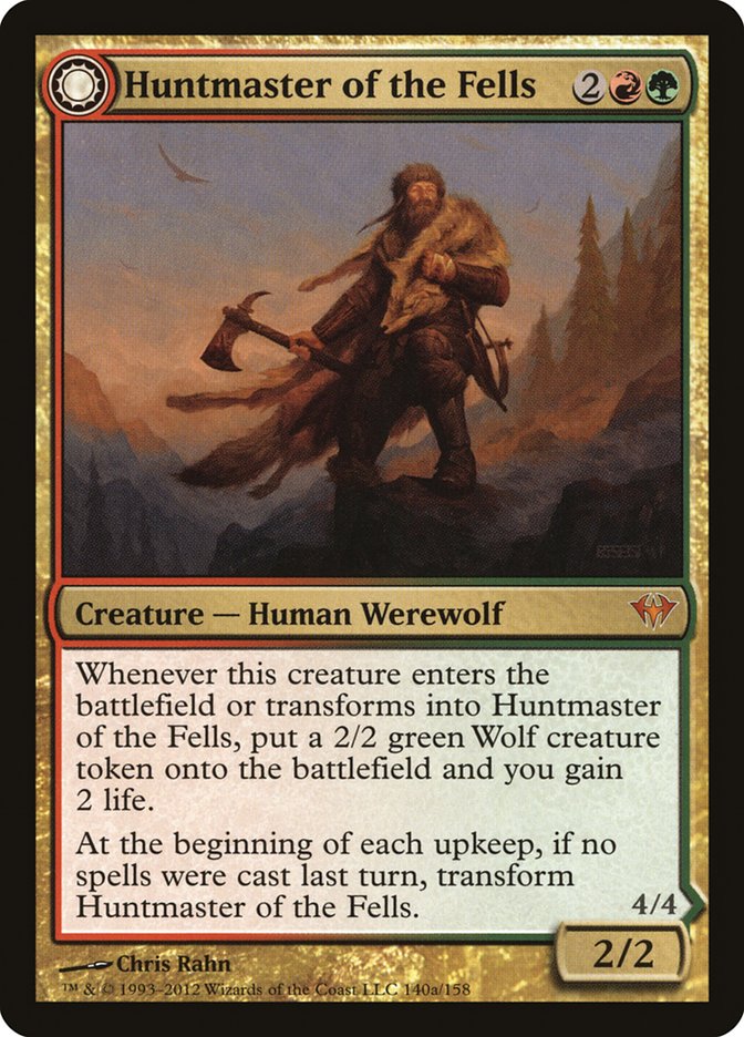 Huntmaster of the Fells // Ravager of the Fells [Dark Ascension] | Lots Moore NSW