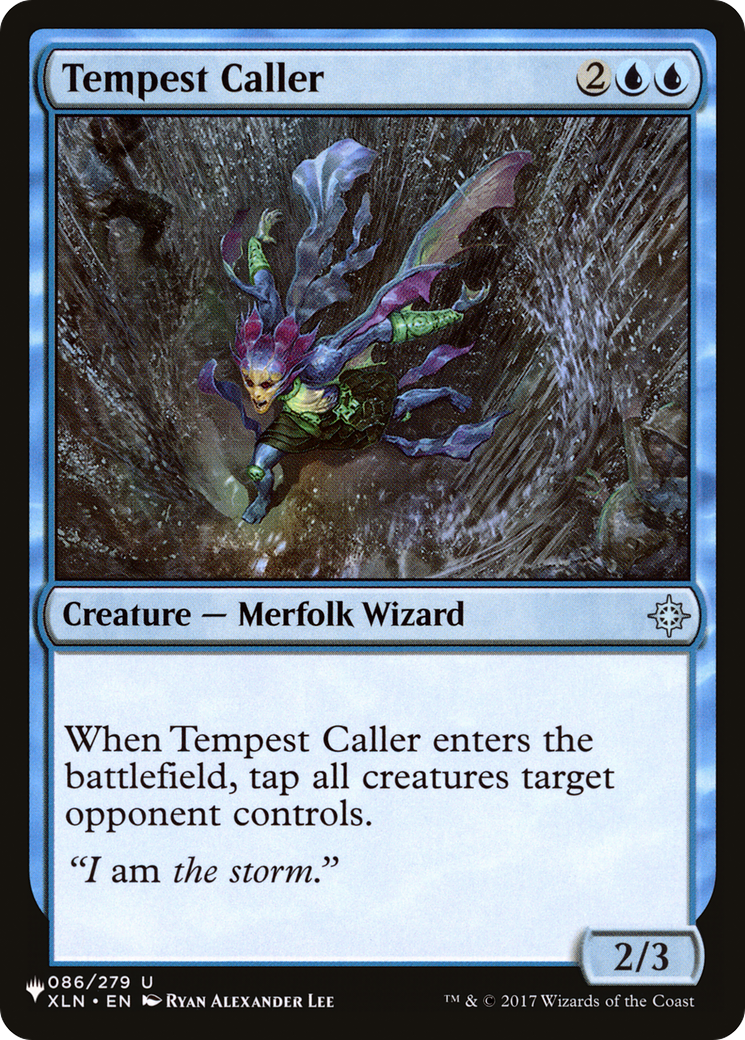 Tempest Caller [The List Reprints] | Lots Moore NSW