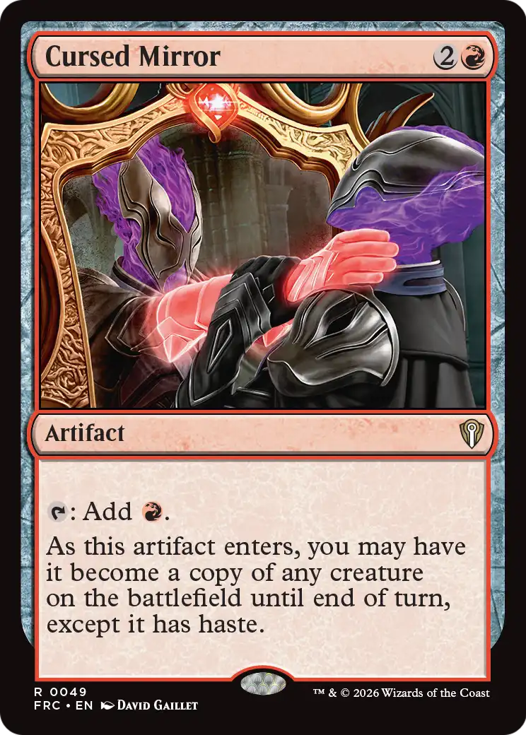 Cursed Mirror [Reality Fracture Commander] | Lots Moore NSW
