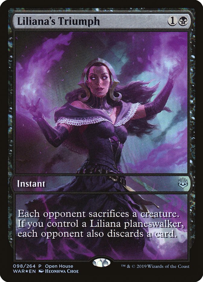 Liliana's Triumph (Open House) [War of the Spark Promos] | Lots Moore NSW