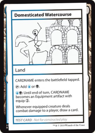 Domesticated Watercourse (2021 Edition) [Mystery Booster Playtest Cards] | Lots Moore NSW