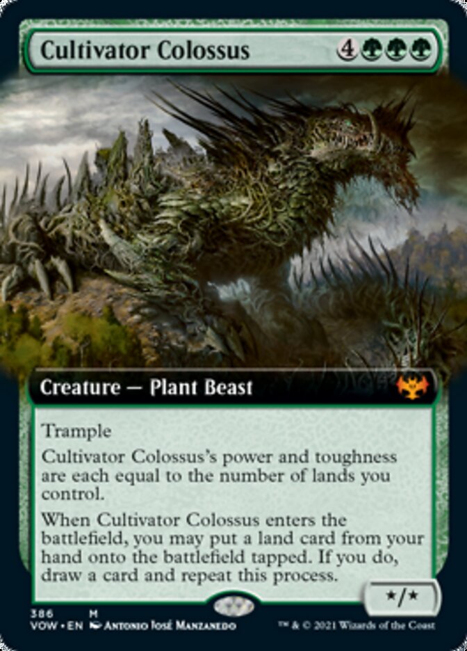 Cultivator Colossus (Extended Art) [Innistrad: Crimson Vow] | Lots Moore NSW