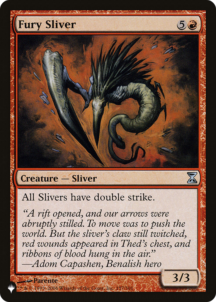 Fury Sliver [The List] | Lots Moore NSW