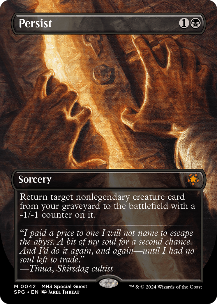 Persist (Borderless) [Modern Horizons 3 Special Guests] | Lots Moore NSW