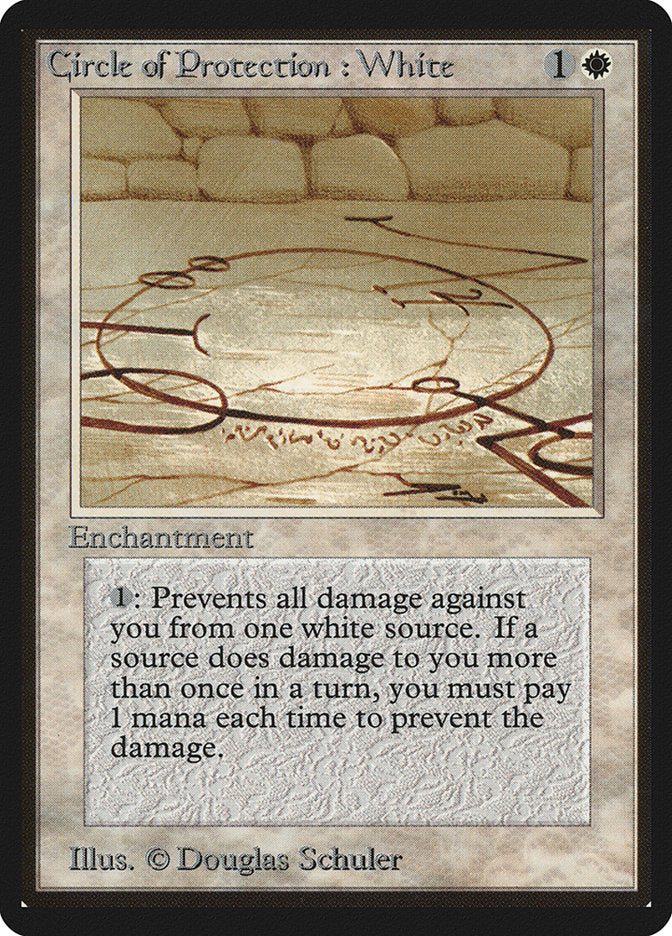 Circle of Protection: White [Beta Edition] | Lots Moore NSW