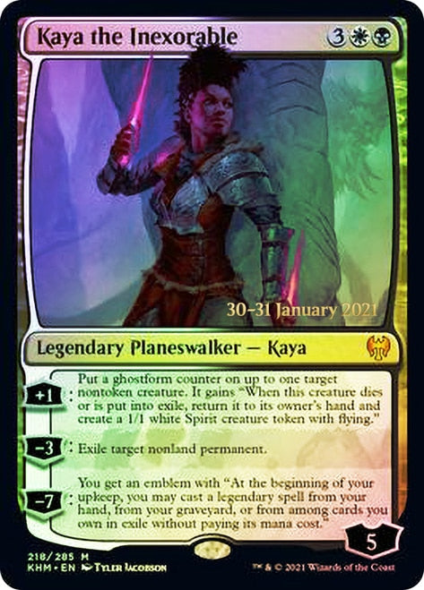Kaya the Inexorable [Kaldheim Prerelease Promos] | Lots Moore NSW