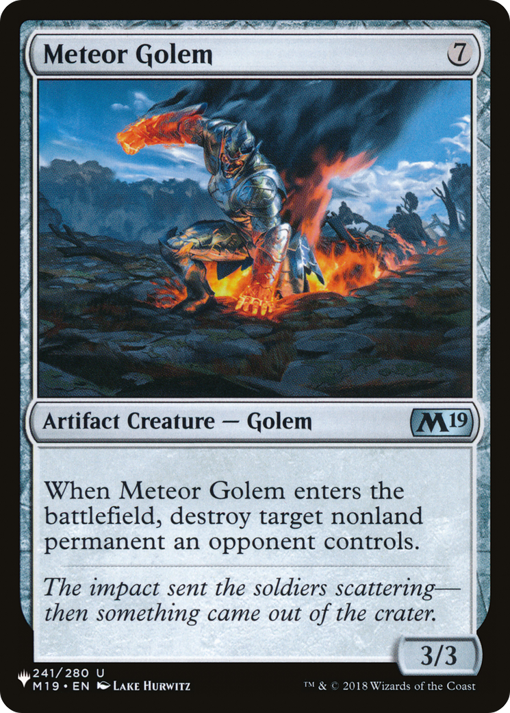 Meteor Golem [Secret Lair: From Cute to Brute] | Lots Moore NSW