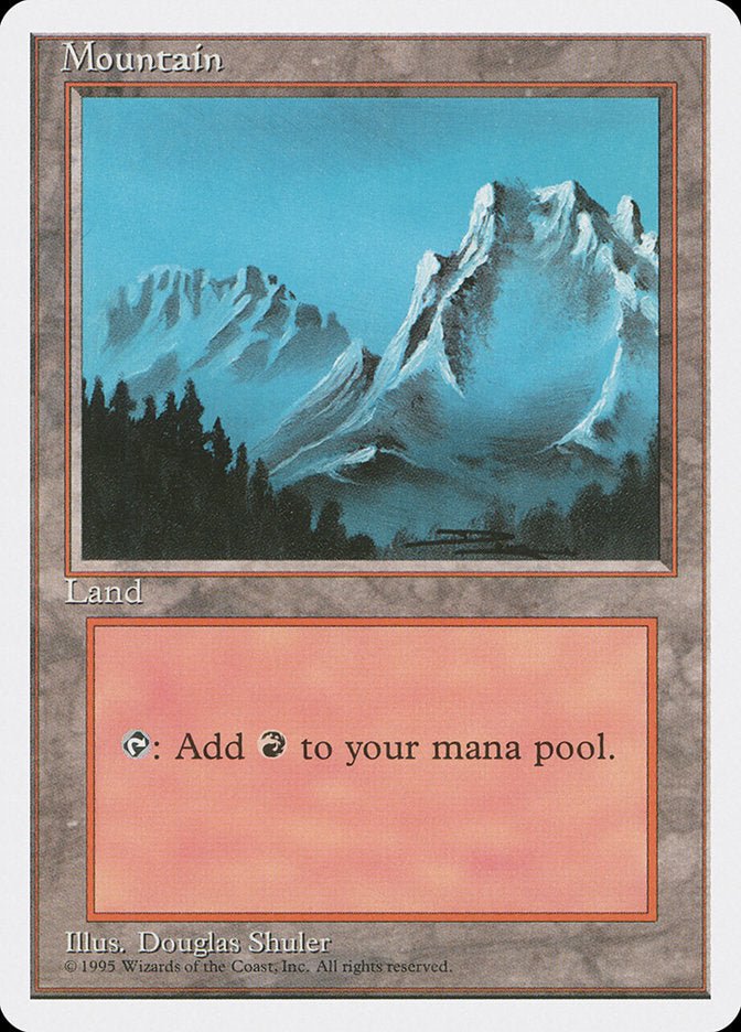 Mountain (Snow Top / Highest Point on Right) [Fourth Edition] | Lots Moore NSW