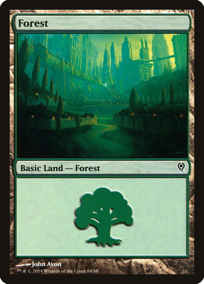 Forest (84) [Duel Decks: Jace vs. Vraska] | Lots Moore NSW