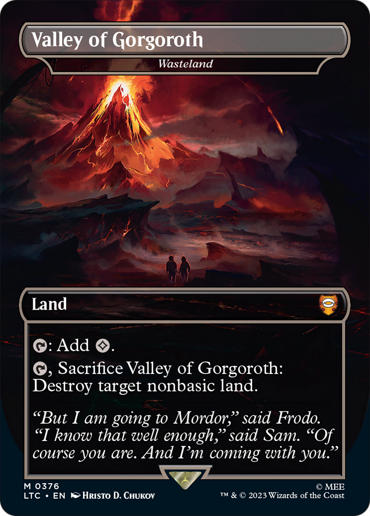 Valley of Gorgoroth - Wasteland [The Lord of the Rings: Tales of Middle-Earth Commander] | Lots Moore NSW