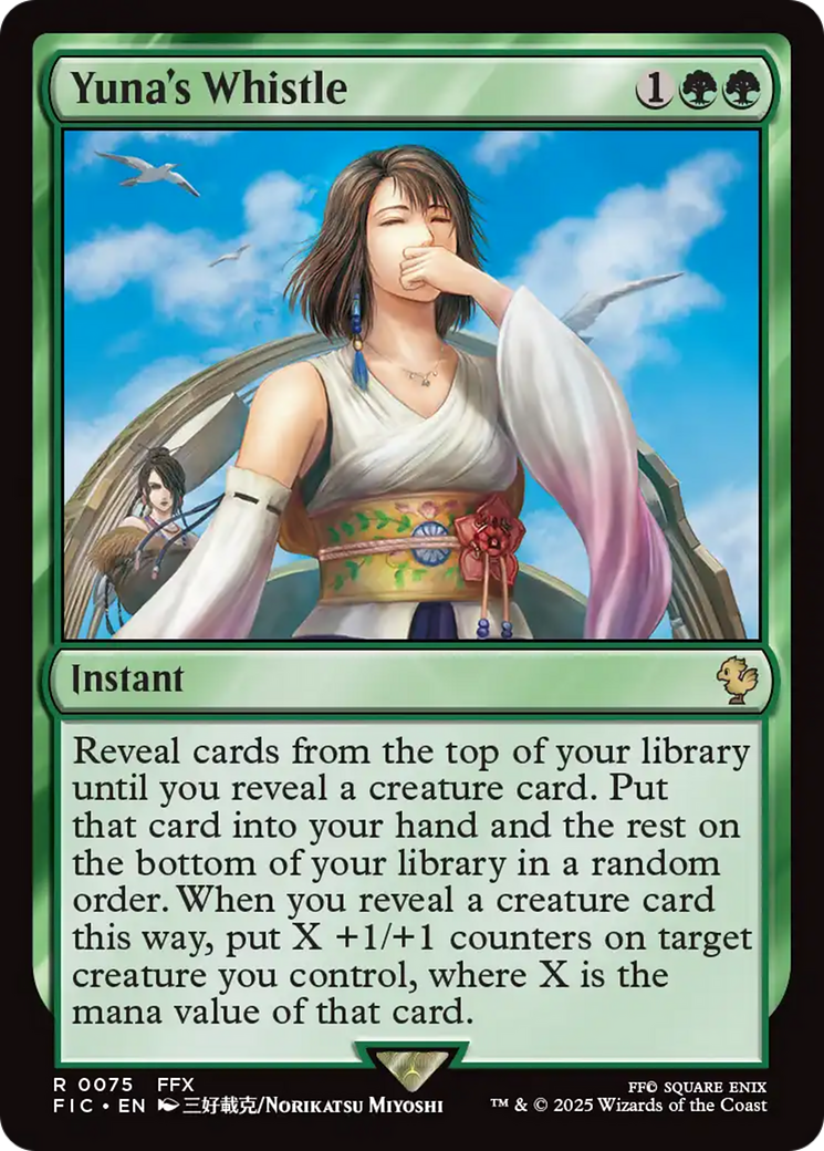 Yuna's Whistle [FINAL FANTASY Commander] | Lots Moore NSW