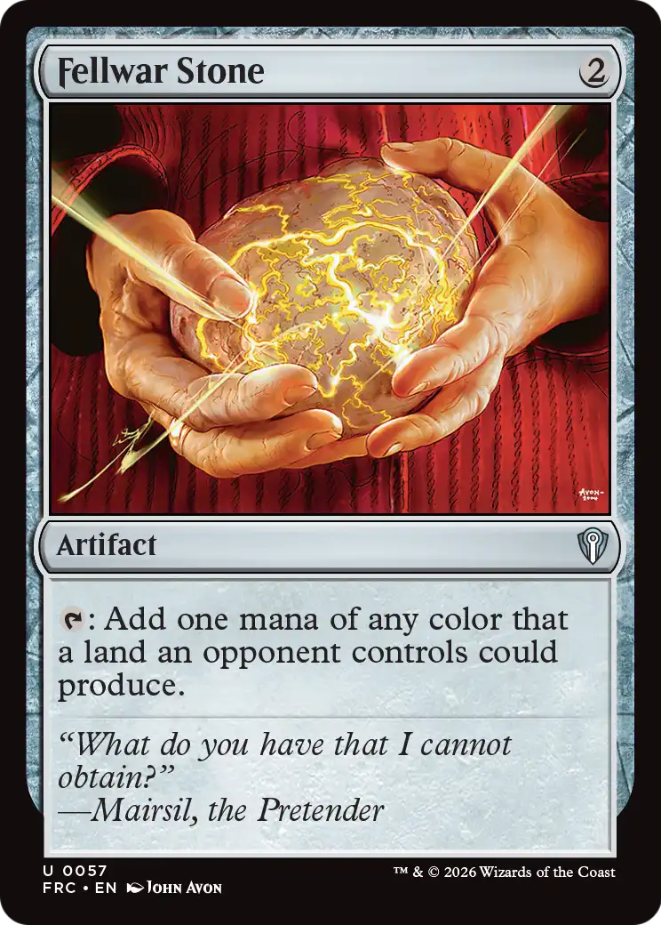 Fellwar Stone [Reality Fracture Commander] | Lots Moore NSW