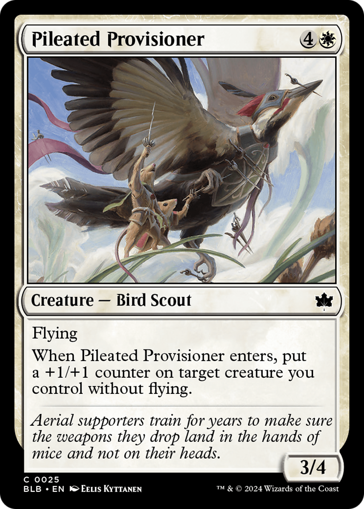 Pileated Provisioner [Bloomburrow] | Lots Moore NSW