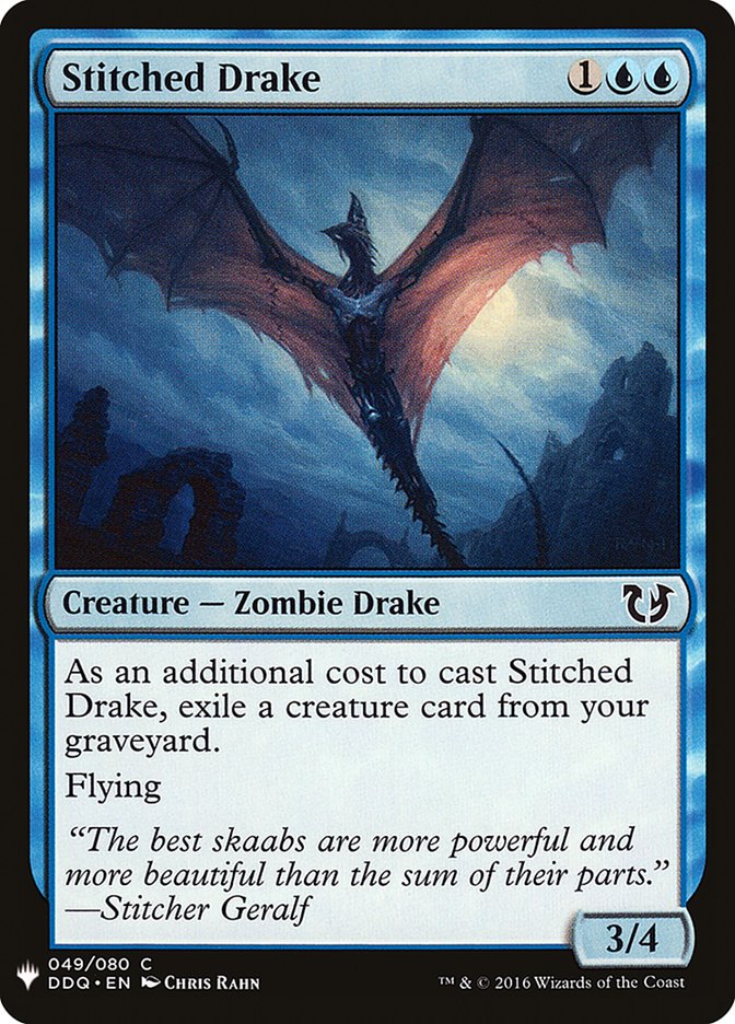 Stitched Drake [Mystery Booster] | Lots Moore NSW