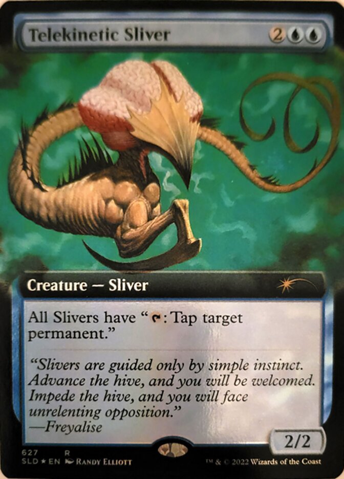 Telekinetic Sliver (Extended Art) [Secret Lair Drop Promos] | Lots Moore NSW
