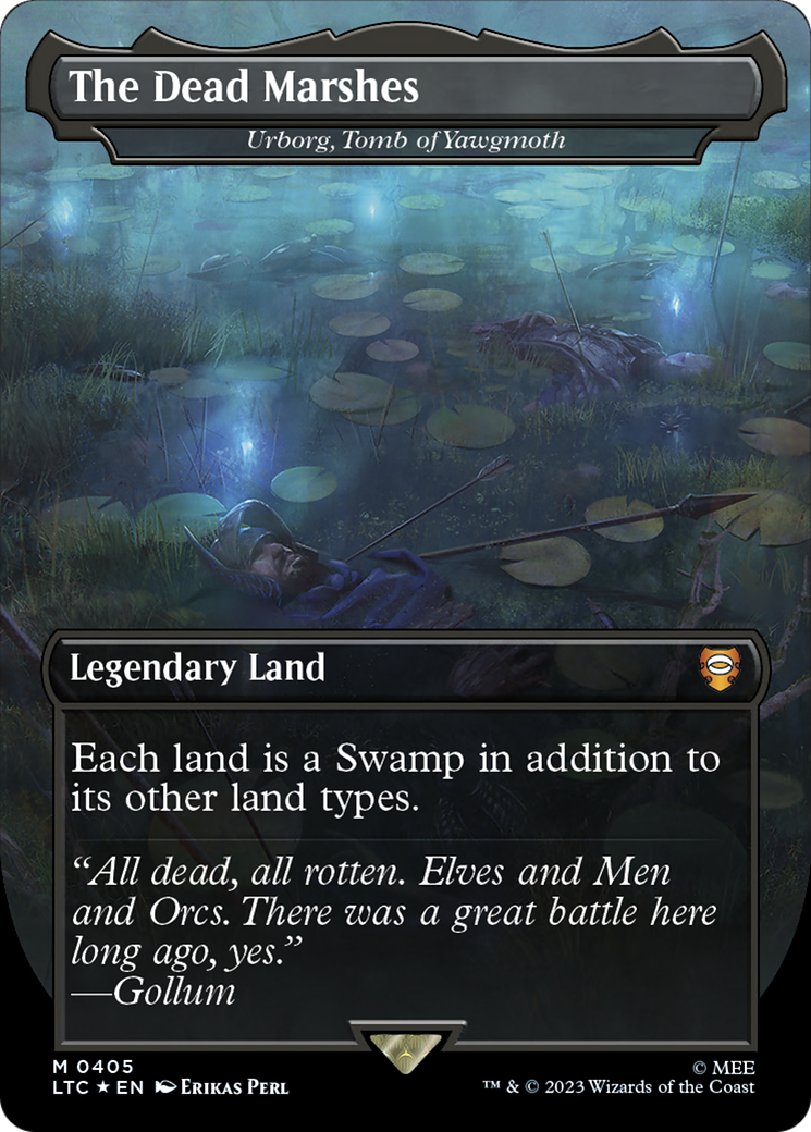 The Dead Marshes - Urborg, Tomb of Yawgmoth (Surge Foil Realms and Relics) [The Lord of the Rings: Tales of Middle-Earth Commander] | Lots Moore NSW