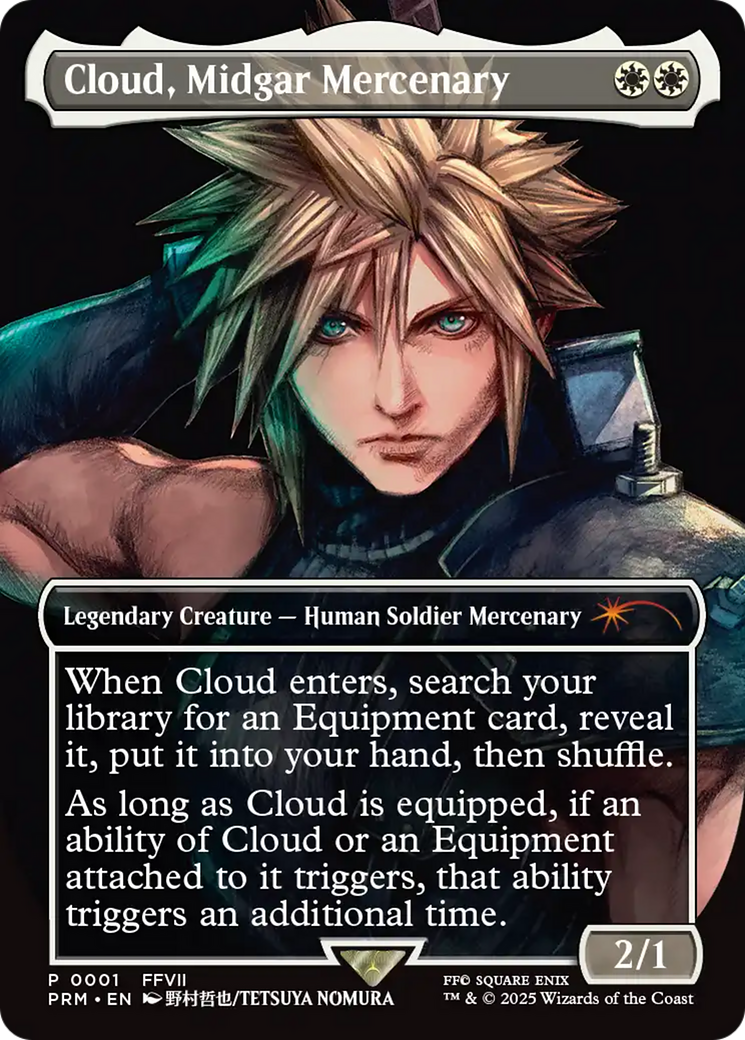Cloud, Midgar Mercenary [Pro Tour Promos] | Lots Moore NSW