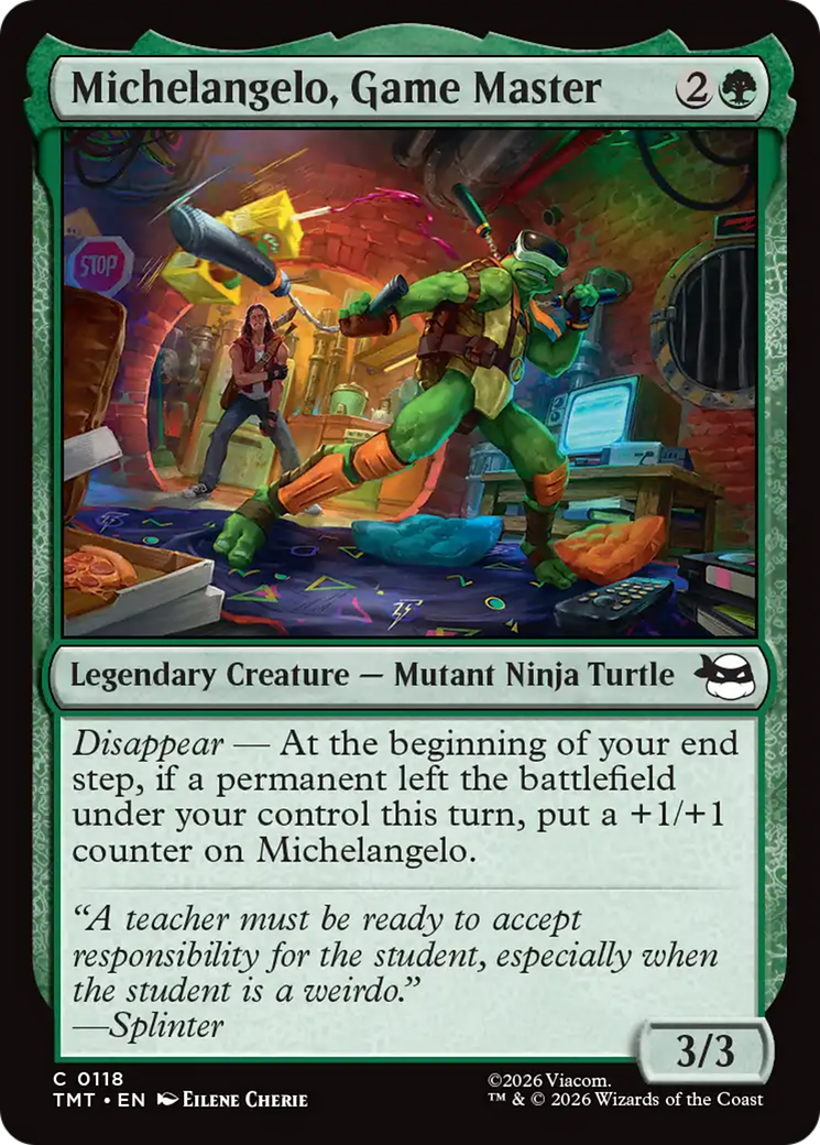 Michelangelo, Game Master [Teenage Mutant Ninja Turtles] | Lots Moore NSW