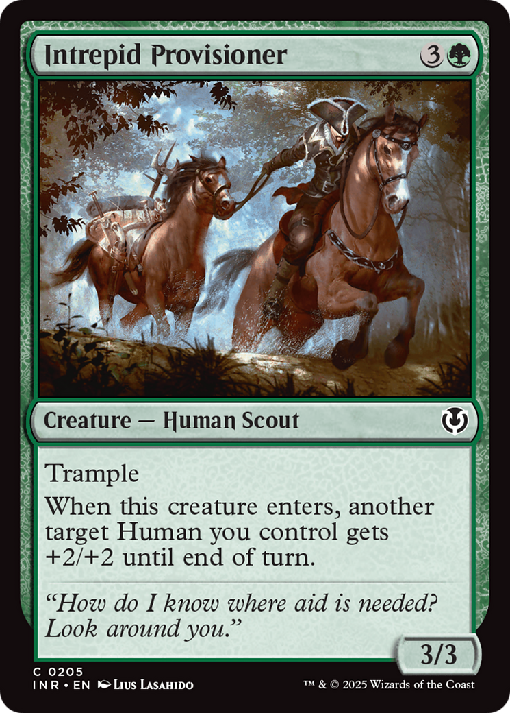 Intrepid Provisioner [Innistrad Remastered] | Lots Moore NSW