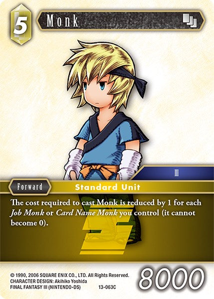 Monk [Opus XIII: Crystal Radiance] | Lots Moore NSW