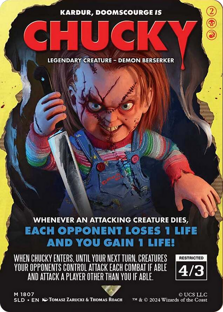 Chucky - Kardur, Doomscourge [Secret Lair Drop Series] | Lots Moore NSW