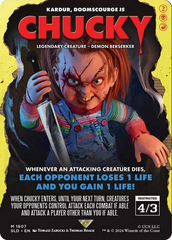 Chucky - Kardur, Doomscourge [Secret Lair Drop Series] | Lots Moore NSW
