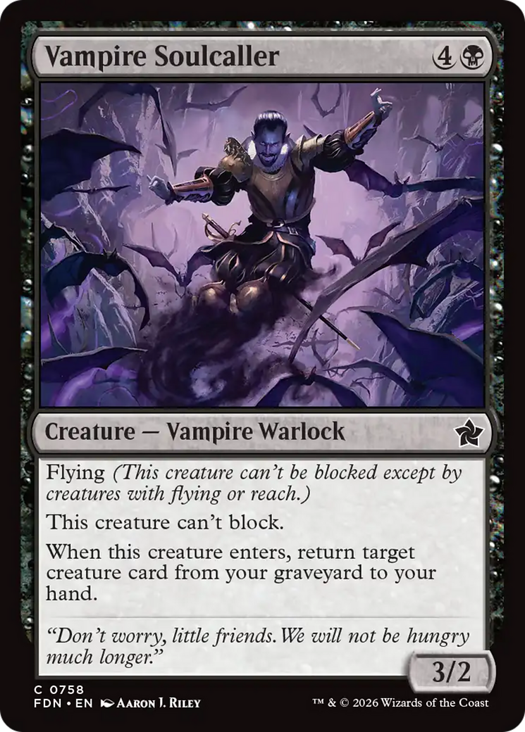 Vampire Soulcaller (0758) [Foundations] | Lots Moore NSW