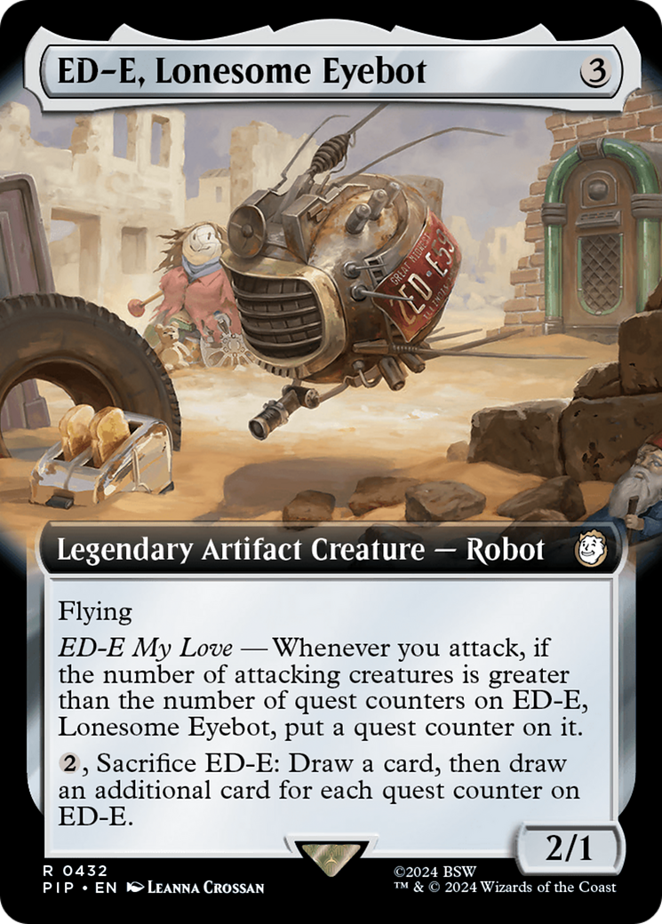 ED-E, Lonesome Eyebot (Extended Art) [Fallout] | Lots Moore NSW