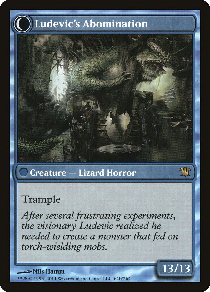 Ludevic's Test Subject // Ludevic's Abomination [Innistrad] | Lots Moore NSW