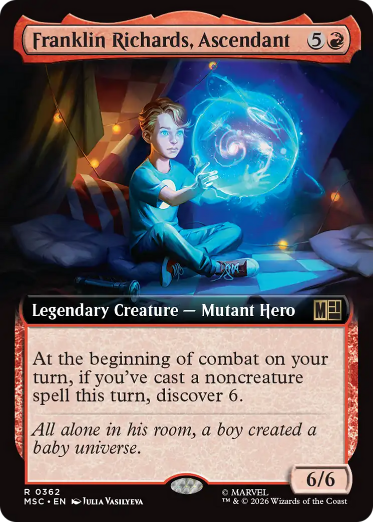 Franklin Richards, Ascendant (Extended Art) [Marvel Super Heroes Commander] | Lots Moore NSW