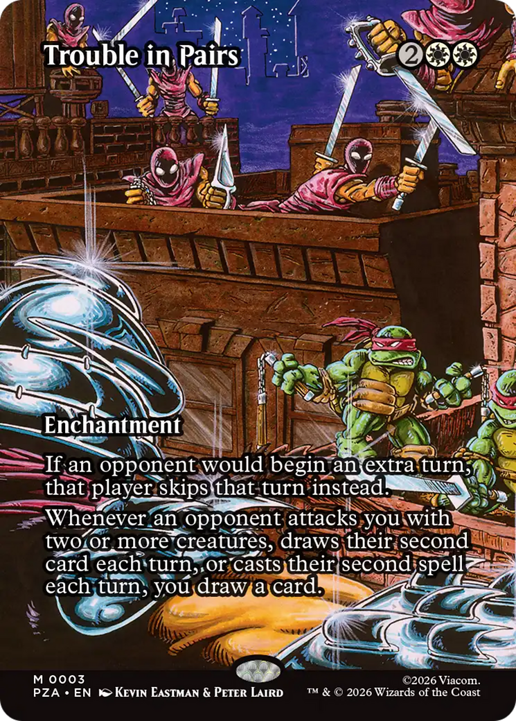 Trouble in Pairs (Borderless) [Teenage Mutant Ninja Turtles Eternal-Legal] | Lots Moore NSW