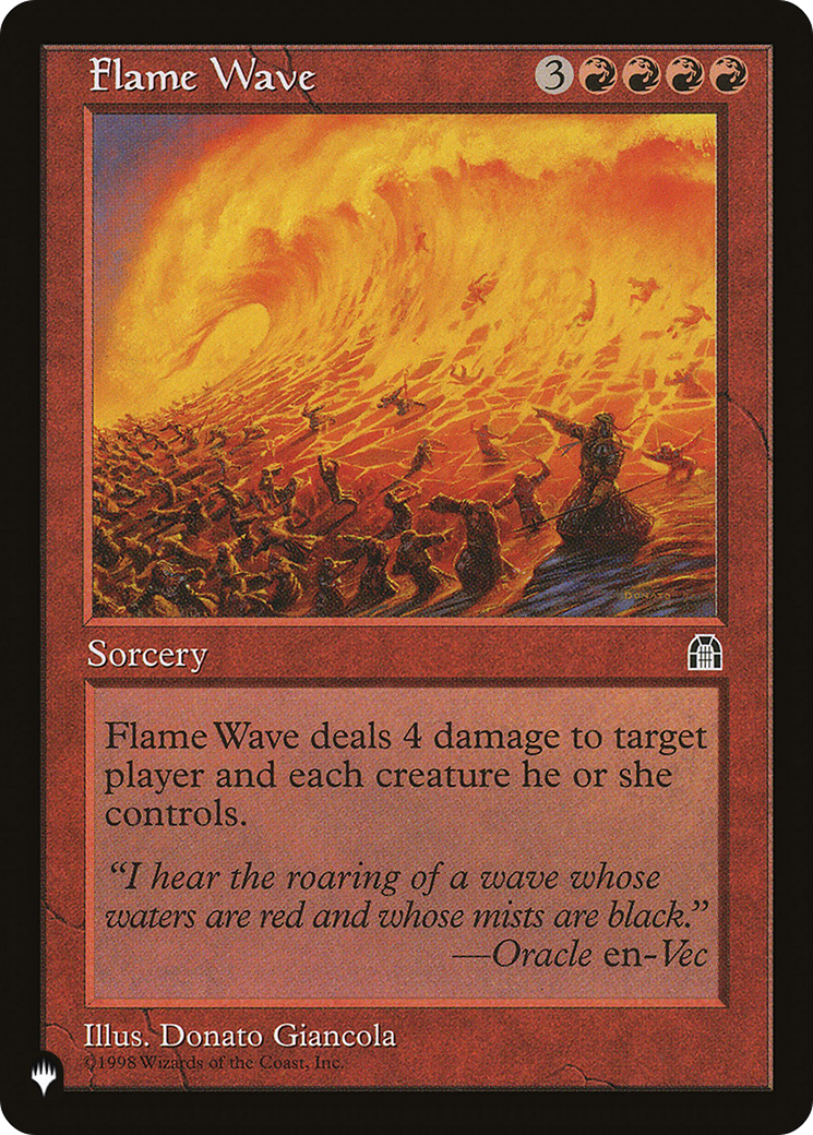 Flame Wave [The List] | Lots Moore NSW