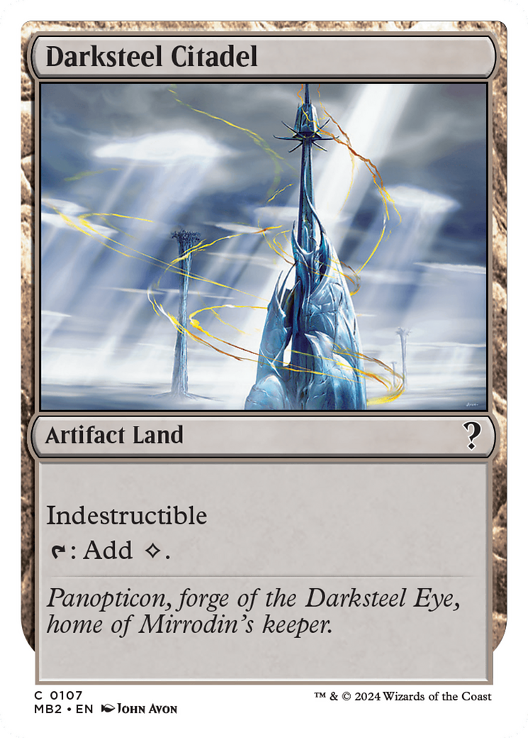 Darksteel Citadel (White Border) [Mystery Booster 2] | Lots Moore NSW