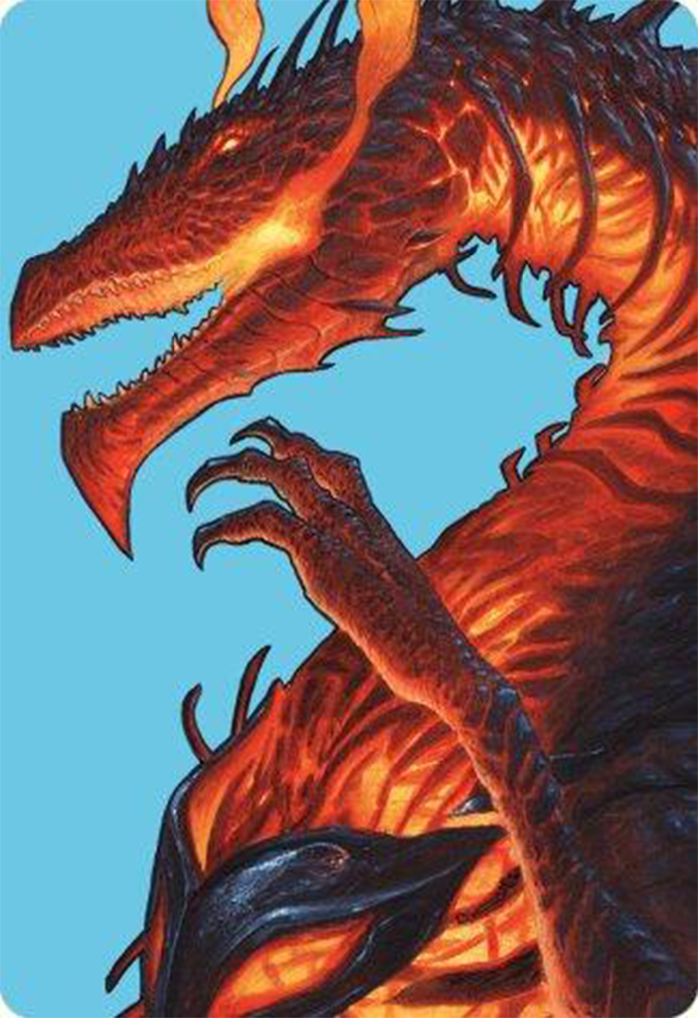 Herigast, Erupting Nullkite Art Card [Modern Horizons 3 Art Series] | Lots Moore NSW