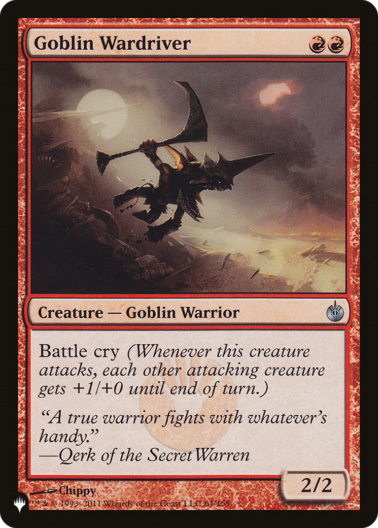 Goblin Wardriver [The List] | Lots Moore NSW