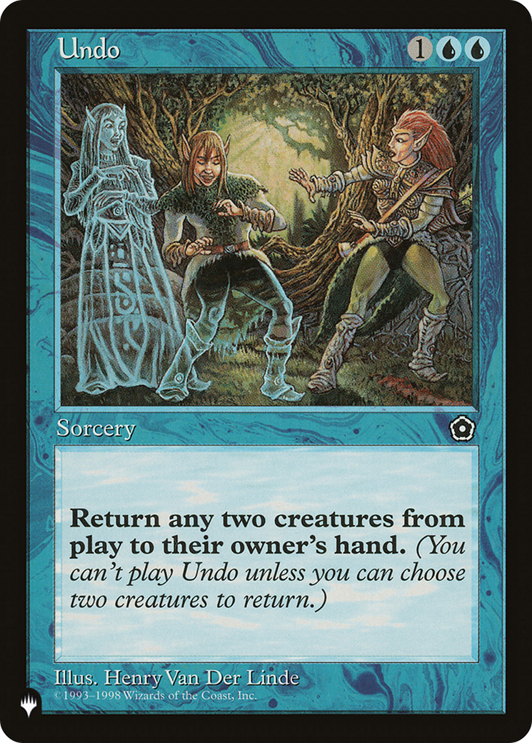 Undo [The List] | Lots Moore NSW