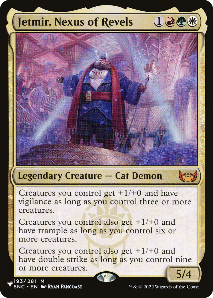 Jetmir, Nexus of Revels [The List] | Lots Moore NSW