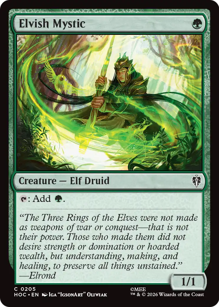 Elvish Mystic [The Hobbit: Eternal-Legal] | Lots Moore NSW