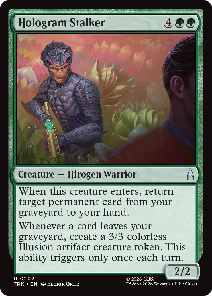 Hologram Stalker [Star Trek] | Lots Moore NSW