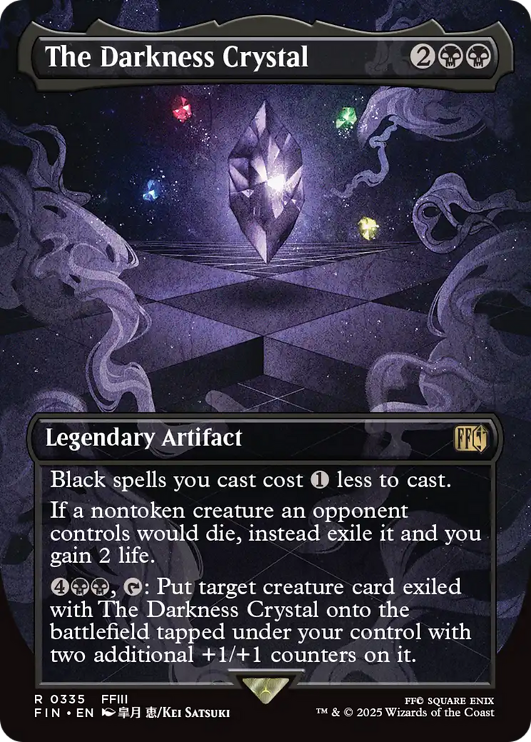 The Darkness Crystal (Borderless) [FINAL FANTASY] | Lots Moore NSW