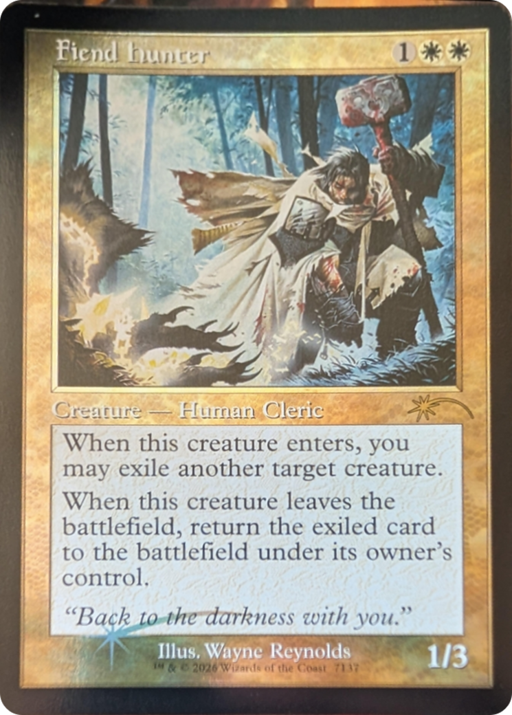 Fiend Hunter (Retro Frame) [Secret Lair Drop Series] | Lots Moore NSW