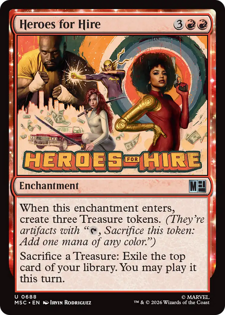 Heroes for Hire [Marvel Super Heroes Commander] | Lots Moore NSW
